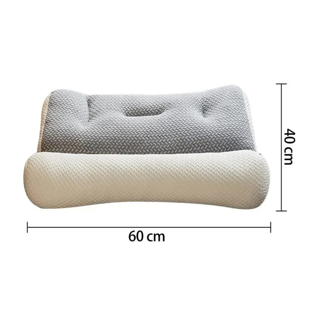 Contour Memory Foam Neck Pillow for Orthopedic Support and Pain Relief