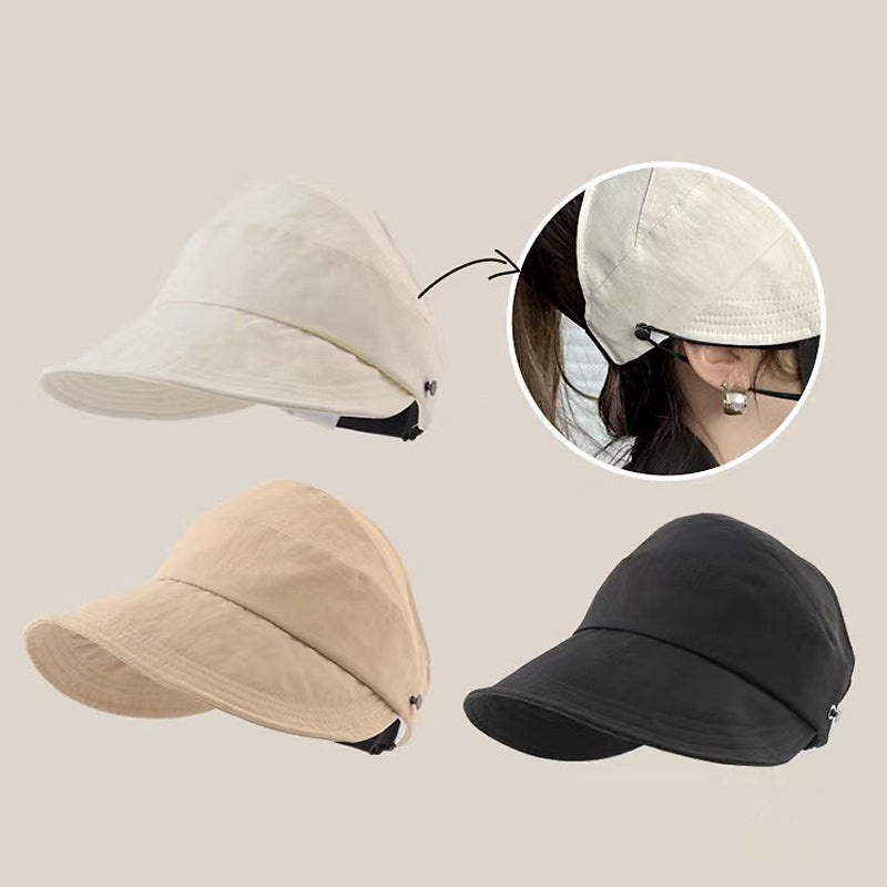 Adjustable Chin Strap Sun Hat with UPF 50+ UV Protection