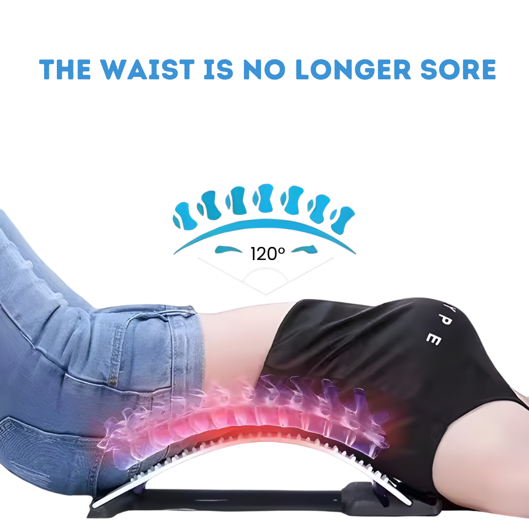 Yoga Back Stretching Board for Lumbar Support and Posture Improvement