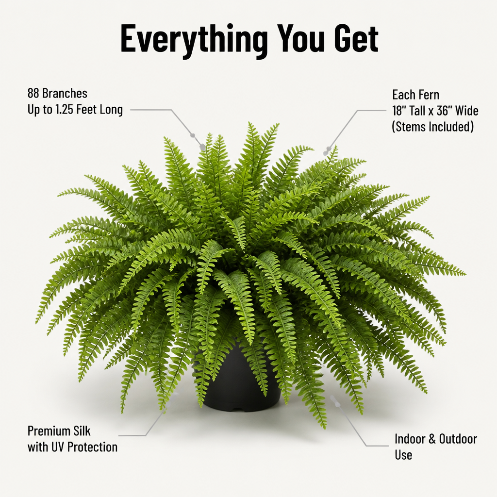 VioraFern™ — Lush, Ever-Green Beauty That Breathes Life Without Lifting a Finger