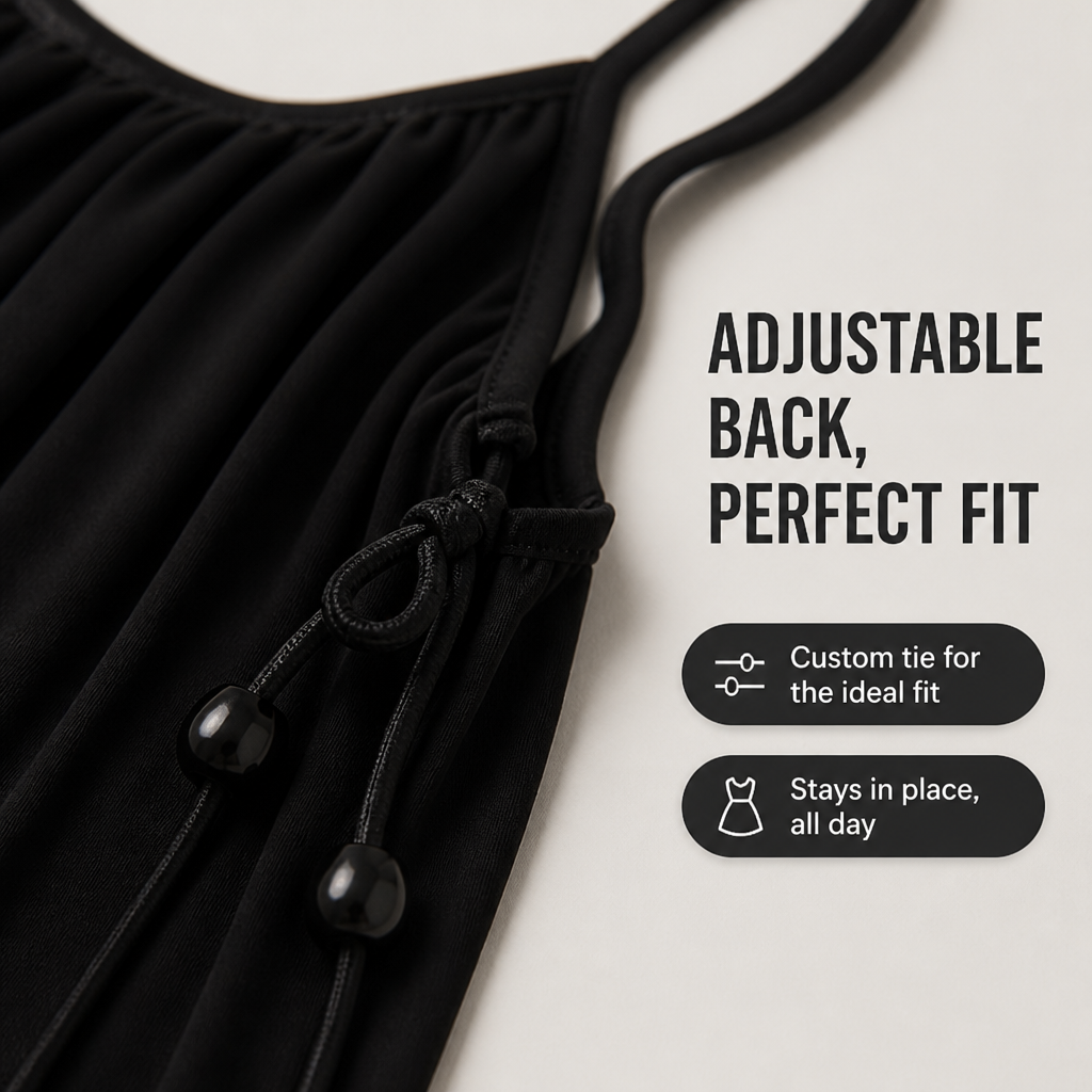 SolaceWave™ Dress — Slip Into All-Day Confidence and Flawless Fit
