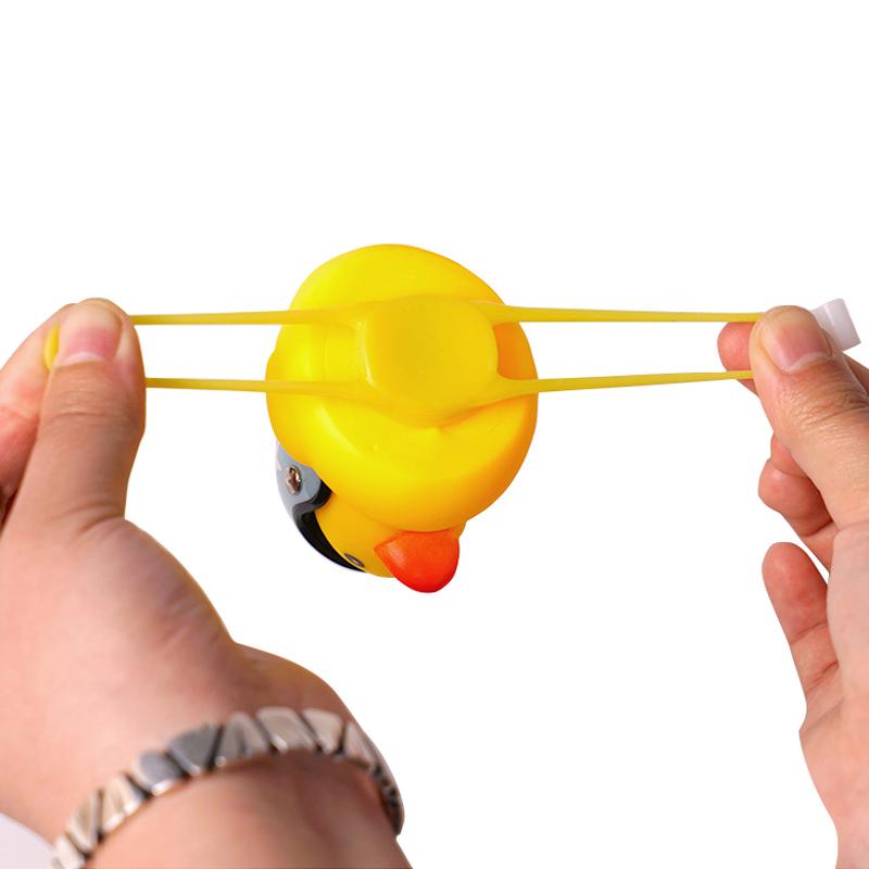 Bicycle Bell with LED Light and Horn - Duck Design