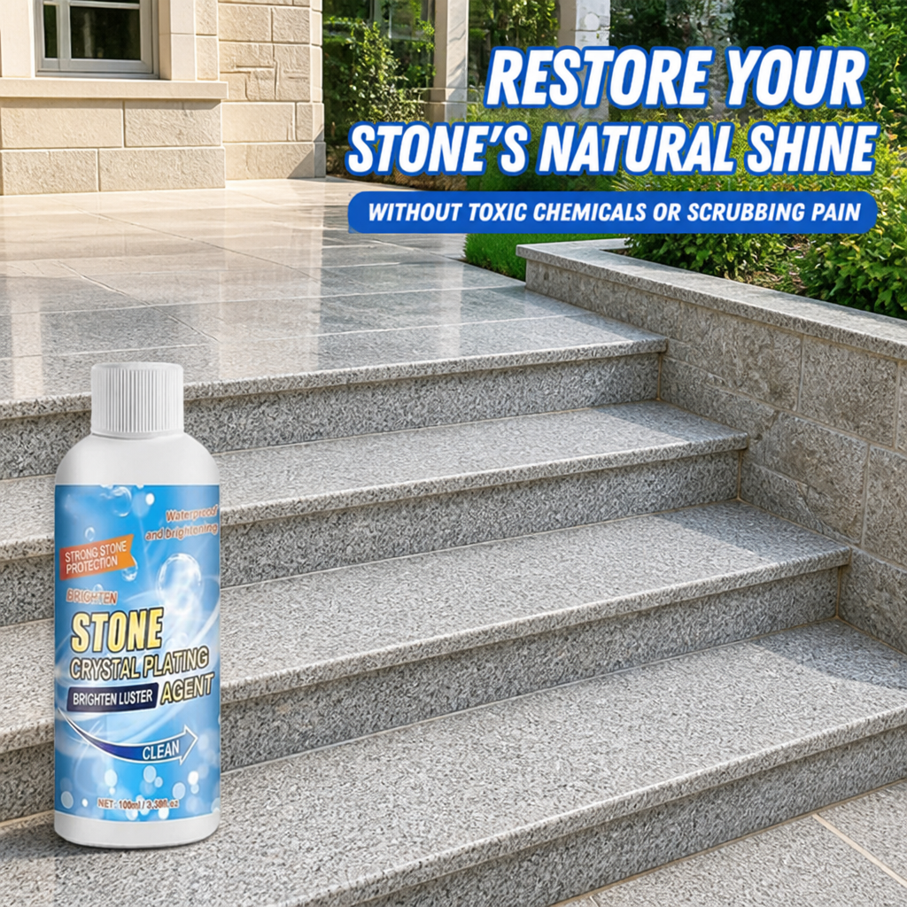 StonePure™ — Restore Your Stone’s Natural Shine Without Toxic Chemicals or Scrubbing Pain