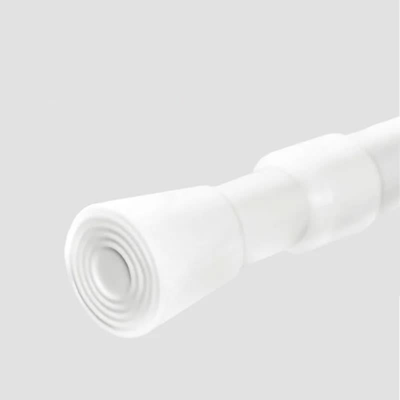 Telescopic Curtain Rod with Adjustable Spring Mechanism