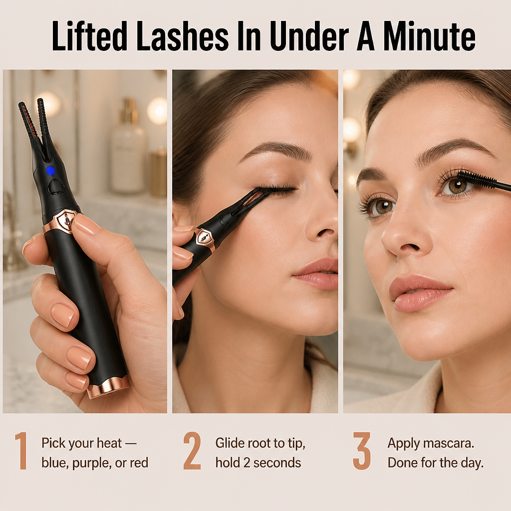 VeluxeCurl™ — Elevate Stick-Straight Lashes With a Full-Day Salon Curl