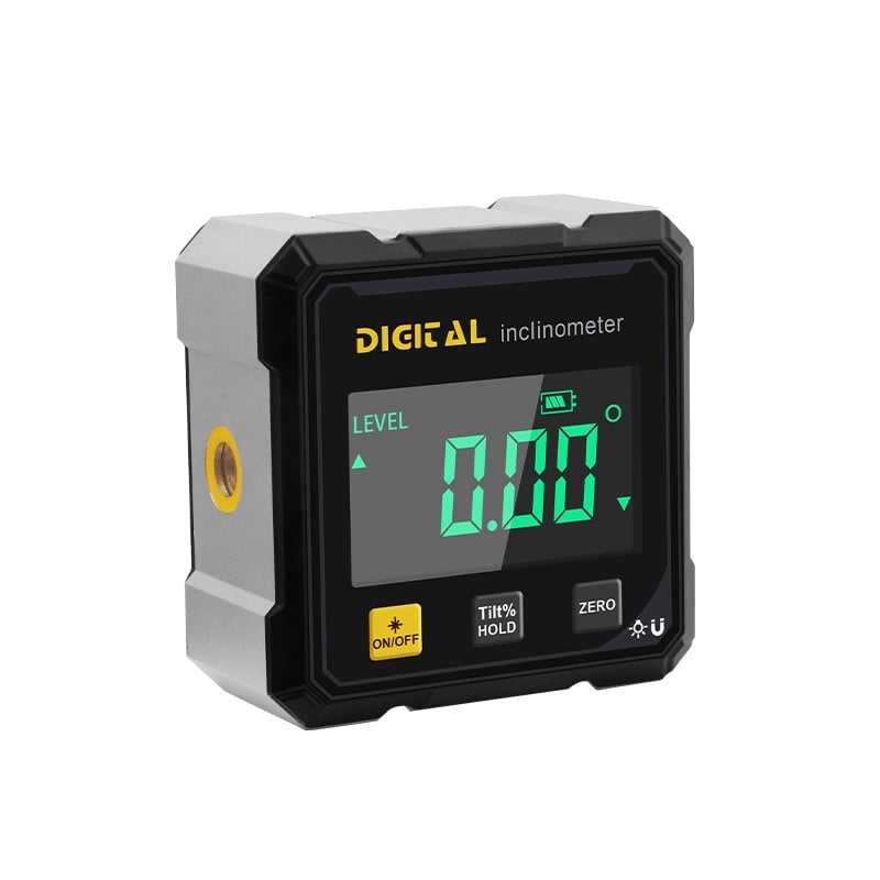 Magnetic Base Digital Angle Finder – 360° Accurate Measurement