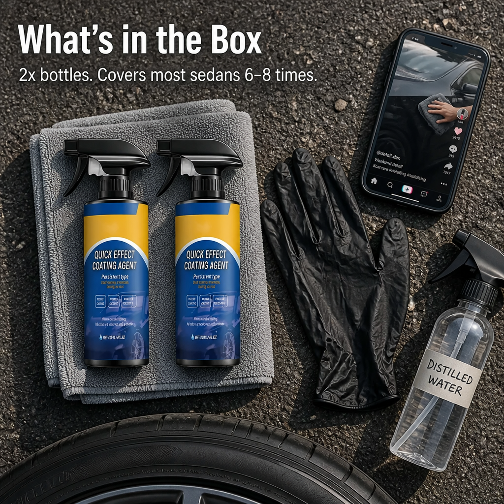 CarVanta™ — Spray, Wipe & Seal Showroom Shine in Minutes