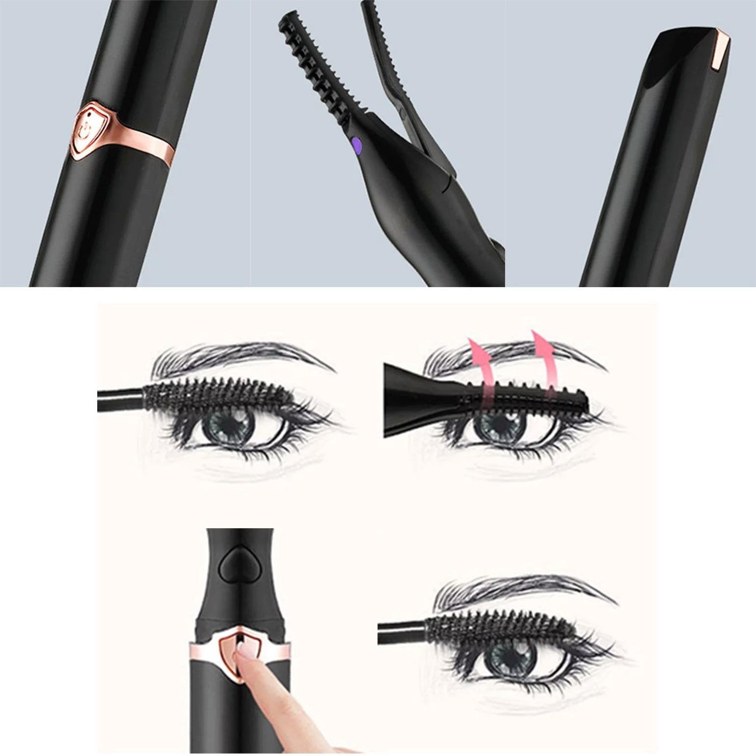 3-Setting Electric Eyelash Curler for Curling Lashes