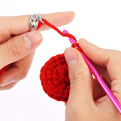 Pain-Free Knitting with Adjustable Ring Tool
