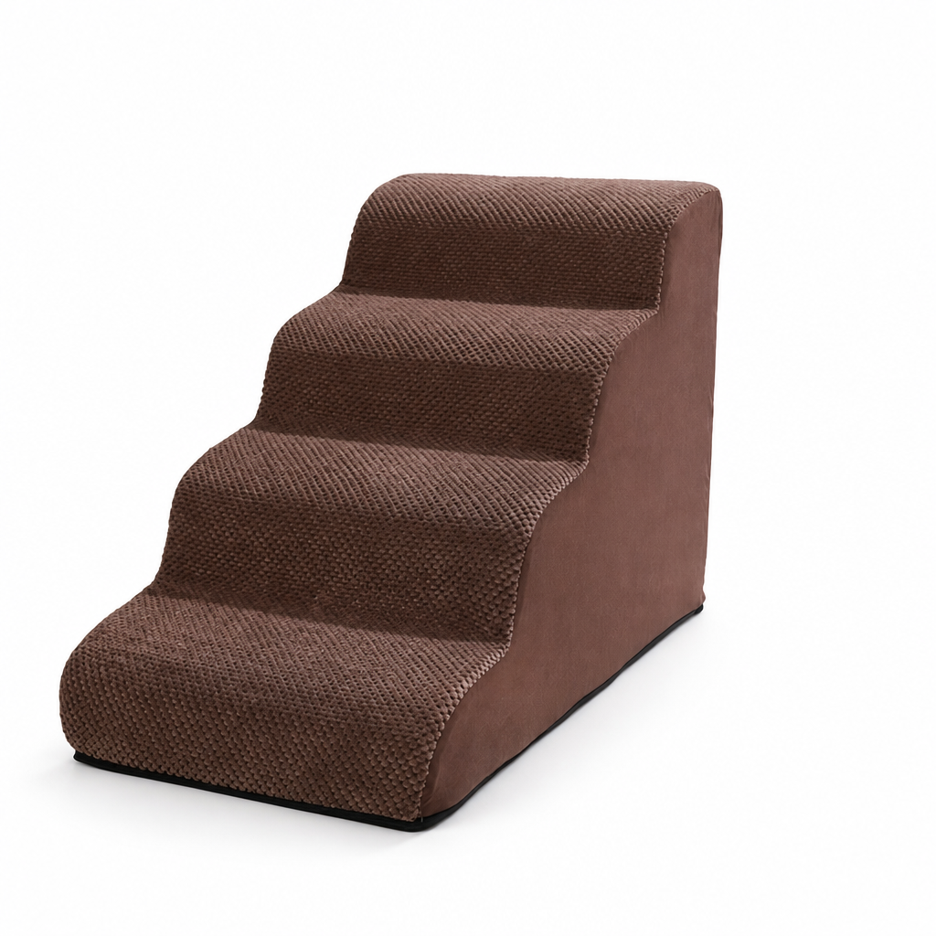 Orthopedic Non-Slip High-Density Foam Pet Stairs (Removable Washable Cover)