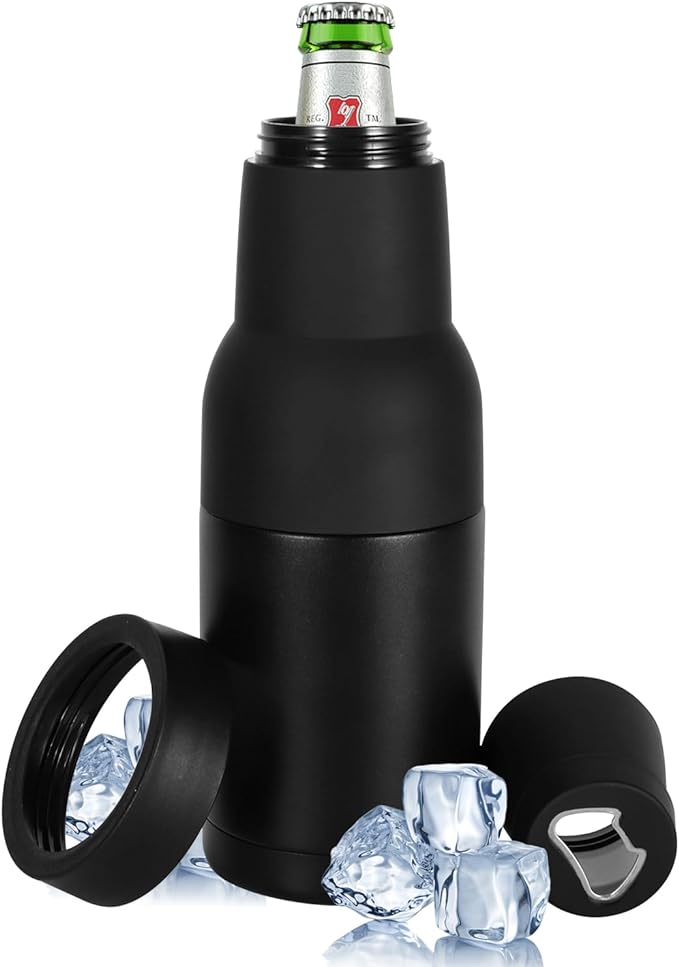 Vacuum Insulated Drink Holder for Cans – Stainless Steel Design