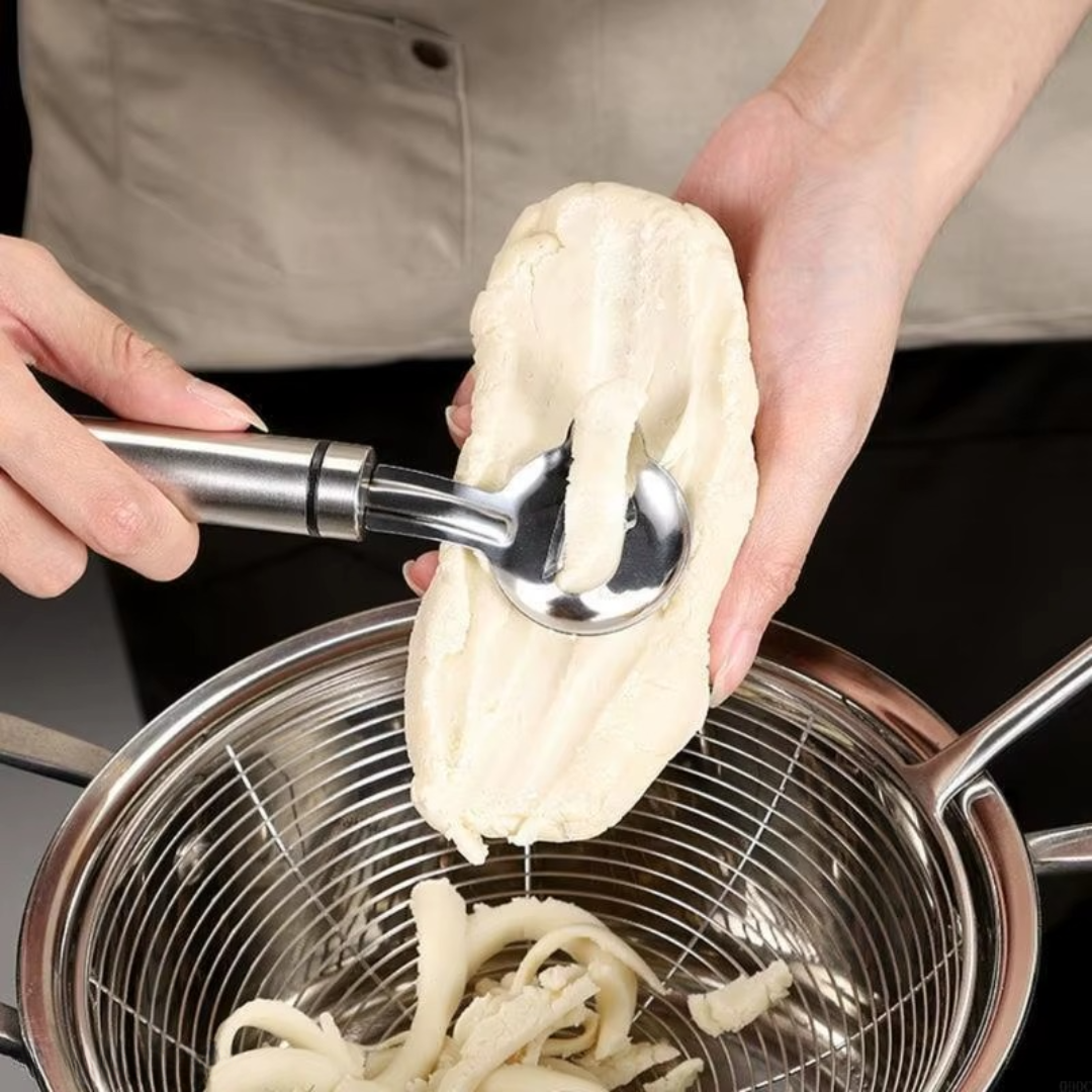 Fresh Pasta Maker – Stainless Steel Press for Homemade Dough