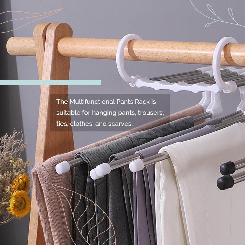 VersaHang™ Metal Pants Organizer — Effortless Closet Order That Keeps Your Clothes Perfectly Pressed