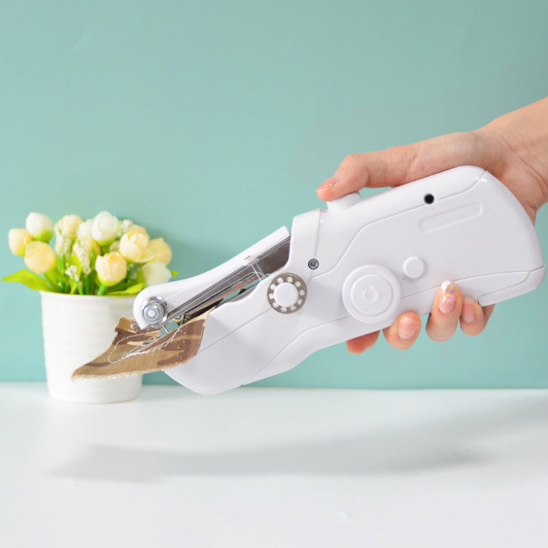 Portable Sewing Machine with Adjustable Speed and Easy Threading