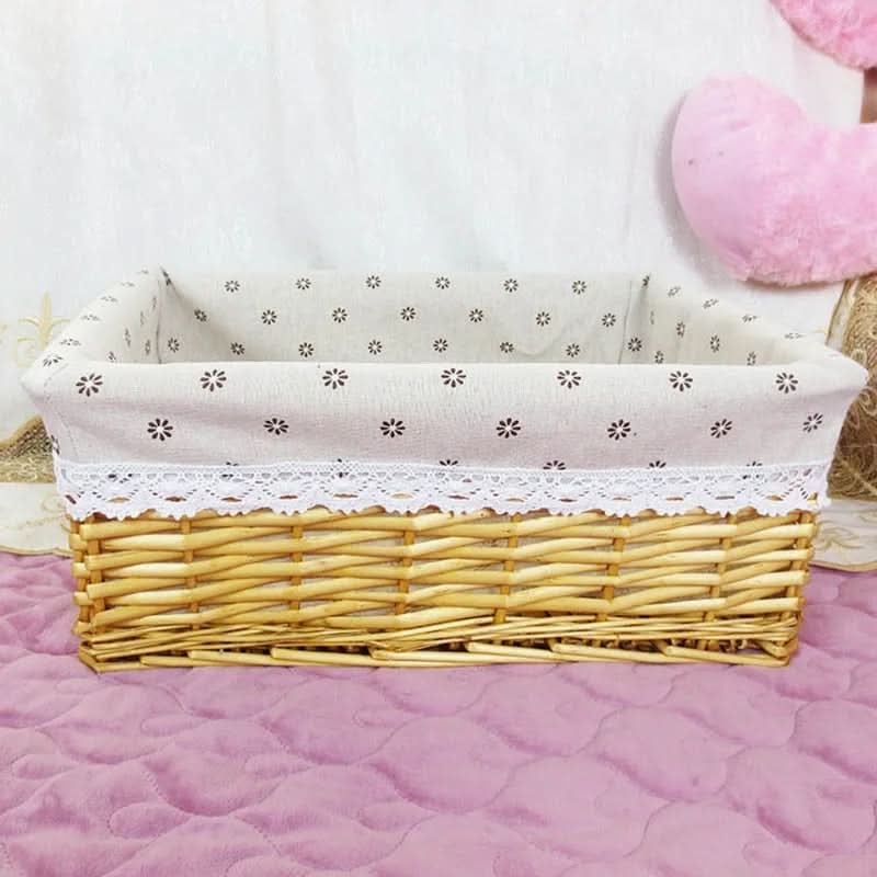 Handcrafted Storage Basket Organizer
