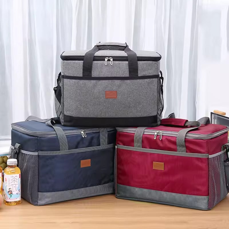 Insulated Cooler Tote Bag – 33L Waterproof for Beach, Picnic, Camping