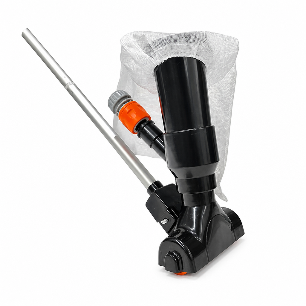 Hose-Powered Battery-Free Pool Vacuum Kit (Pole & Adapter Included)