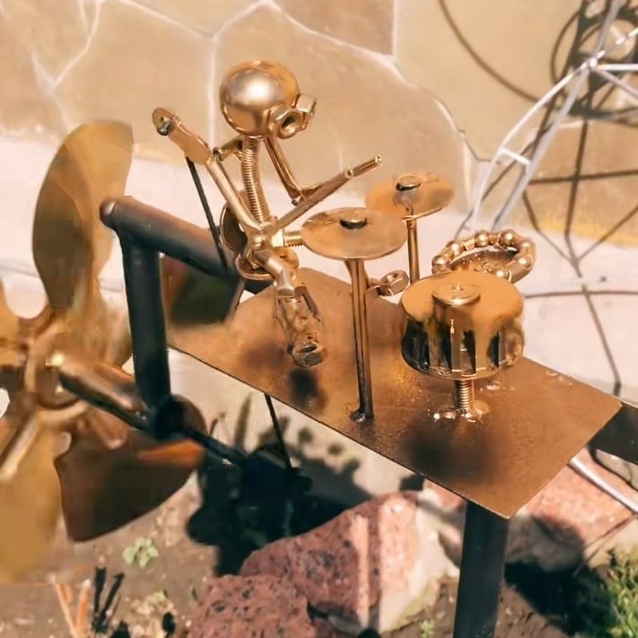 SerenSpin™ — Ignite Your Garden’s Soul with Every Breeze and Bold Beat
