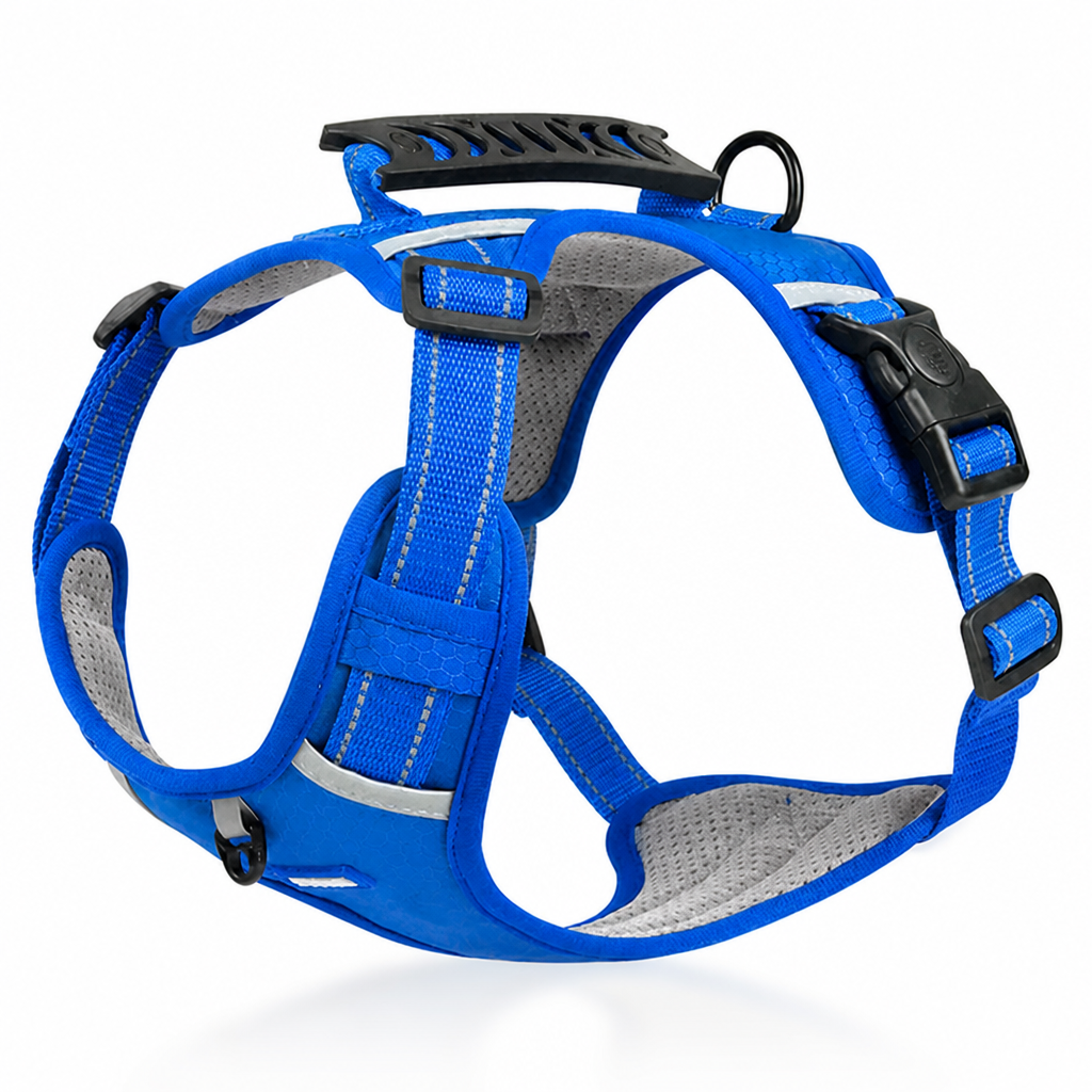 No-Pull Padded Reflective Dog Harness