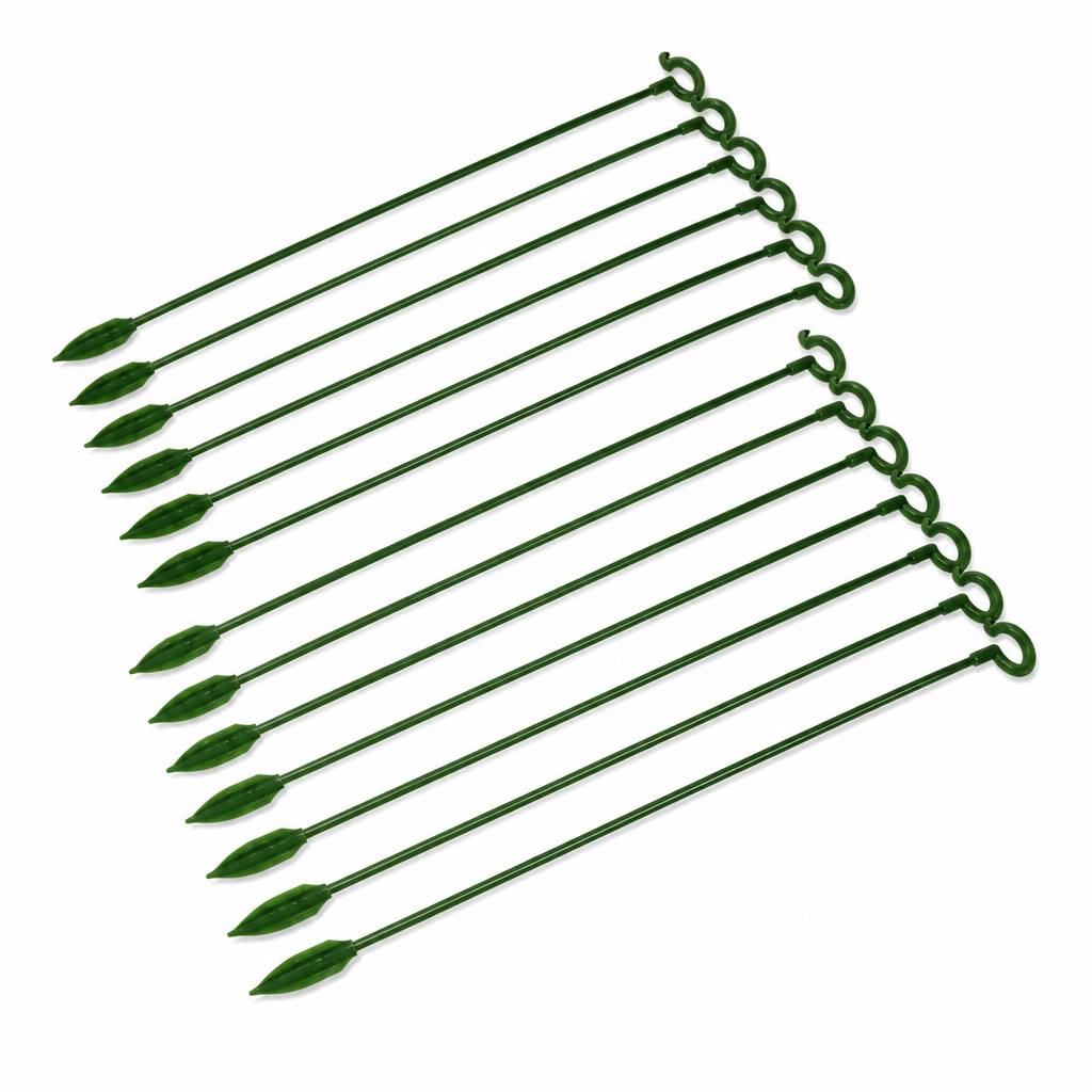 Weatherproof & Tool-Free Plant Support Rods (20-Pack)