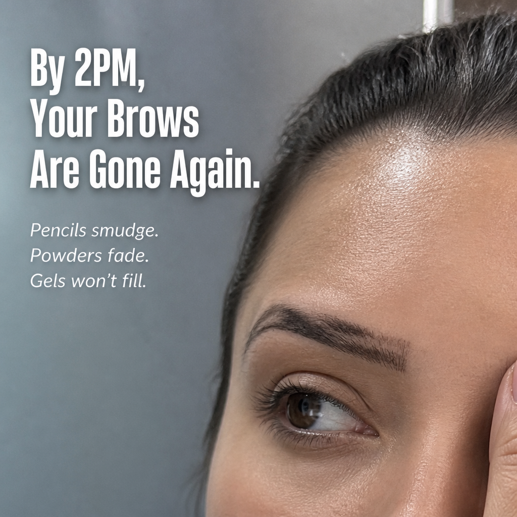 BrowSculpt™ — Apply Hair-Like Microblade Brows with a Brush in Less Than 60 Seconds
