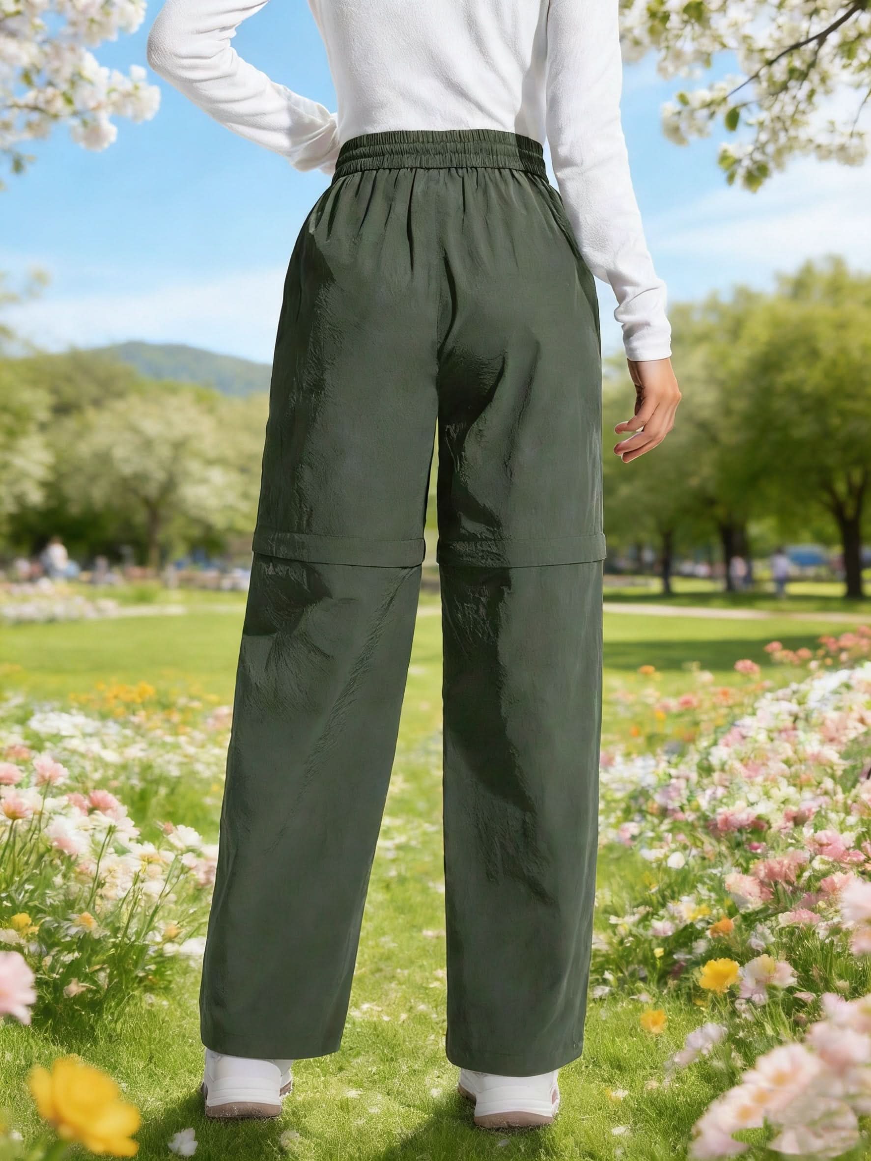 Convertible Outdoor Hiking Trousers for Adventure Activities