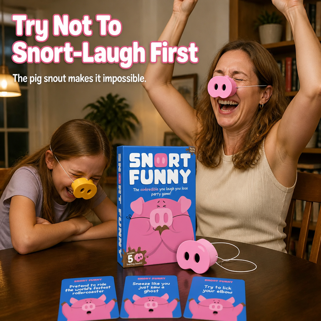 SnortBurst™ — Buckle Up The Snout, Resist The Snort-Laugh Initially