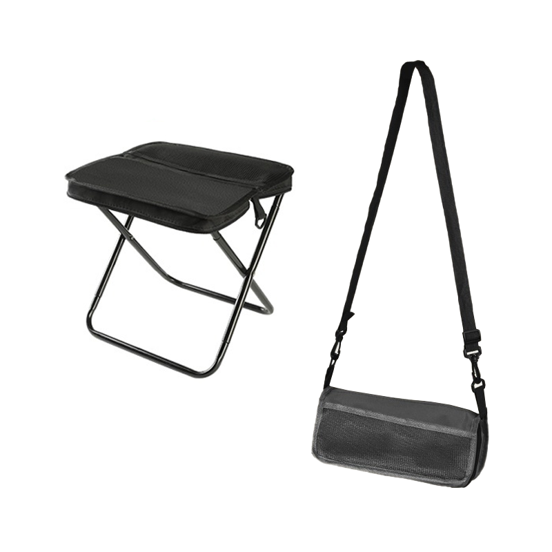 Portable Chair and Foldable Stool Backpack for Fishing and Camping