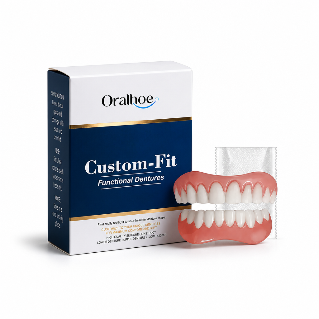 Heat-Molded Silicone Temporary Denture Kit (Upper & Lower)