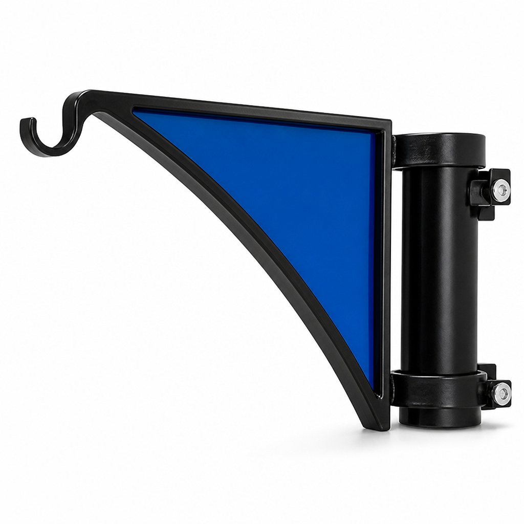 Tool-Free Weatherproof Metal Fence Hook
