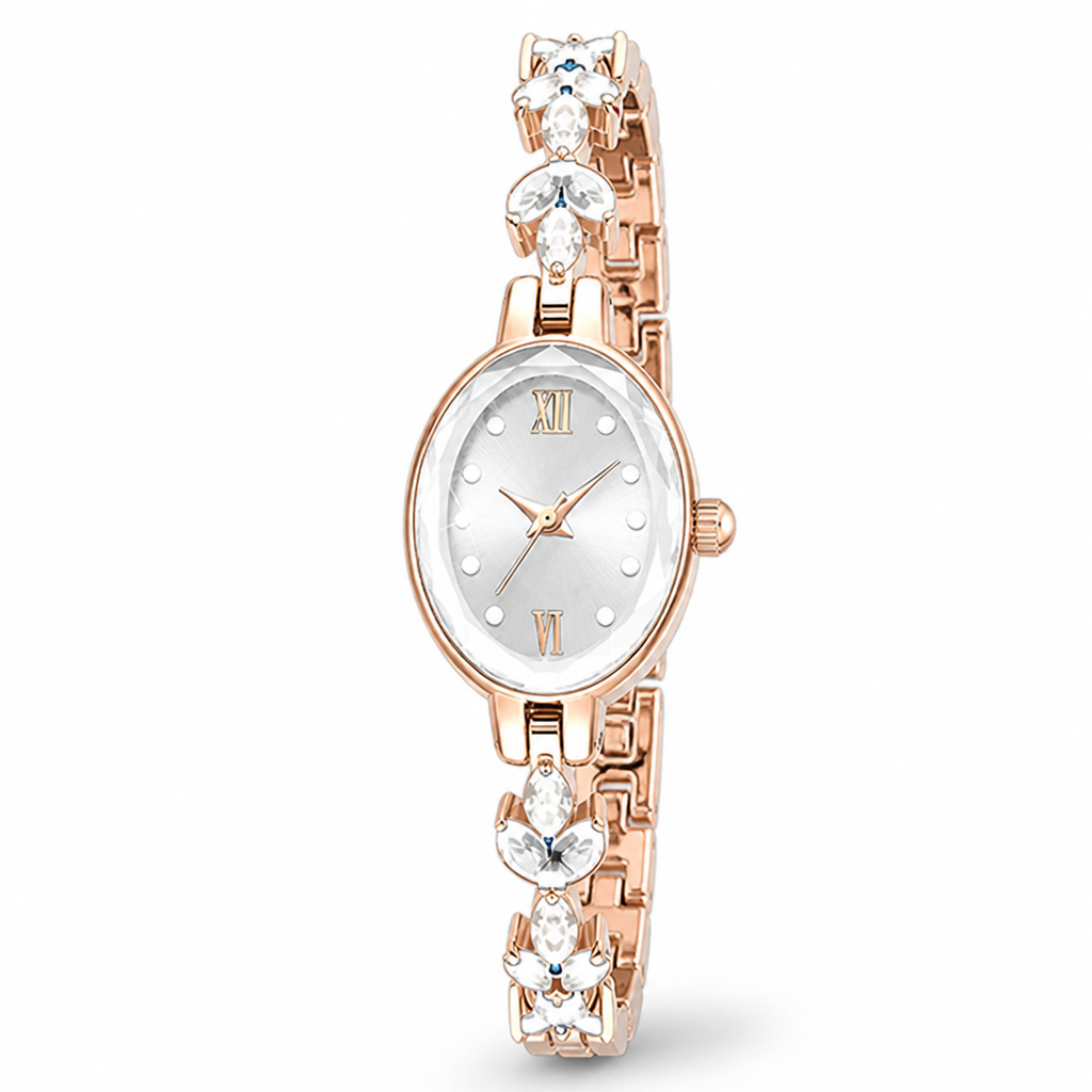 Quartz Water-Resistant Stainless Steel Watch (Women's)