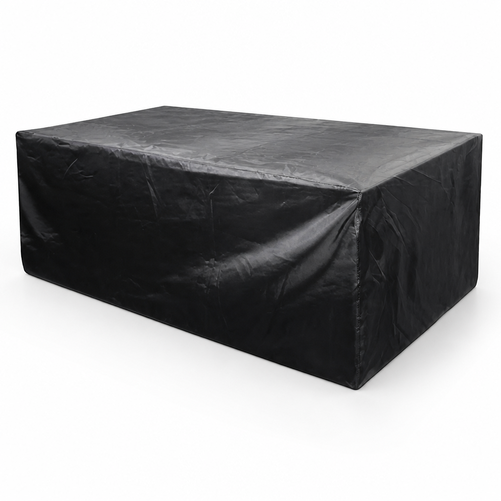 Water-Repellent Silver-Lined Outdoor Furniture Cover (Drawstring Base)