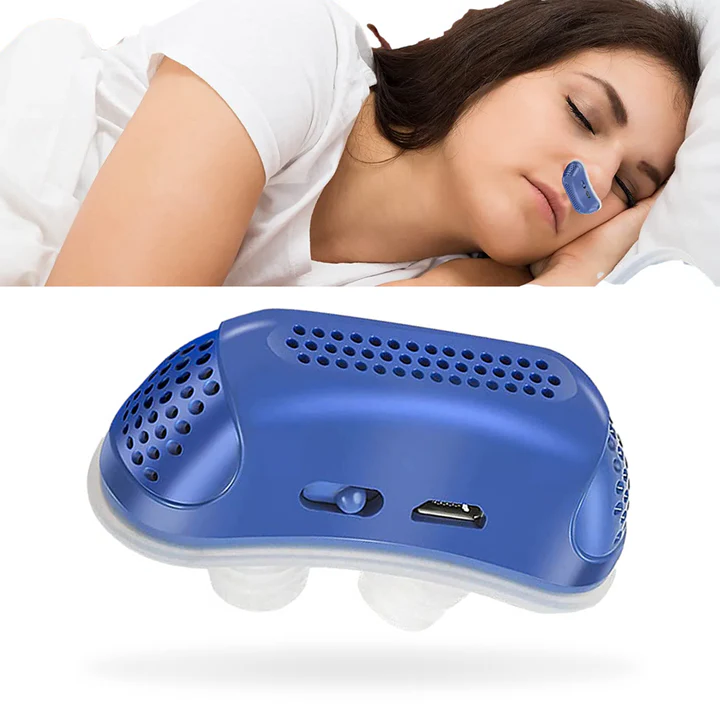 Travel Sleep Apnea Device - Compact CPAP Alternative for Snoring Relief