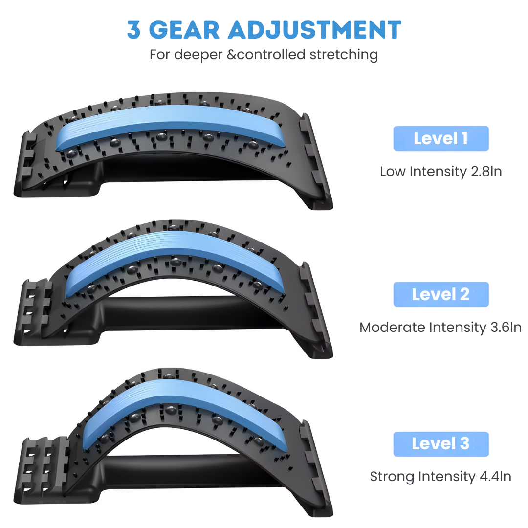 Yoga Back Stretching Board for Lumbar Support and Posture Improvement