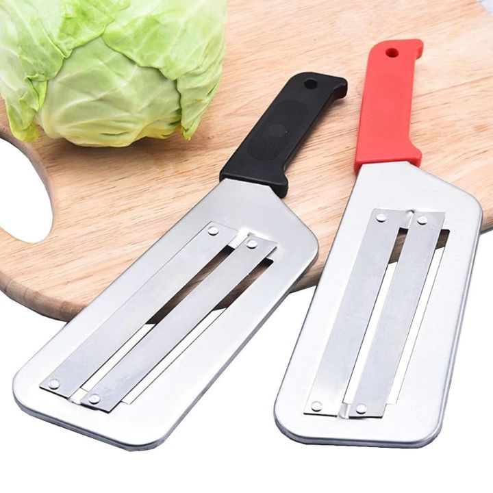 Stainless Steel Vegetable Cutter – Dual Blades for Even Slicing