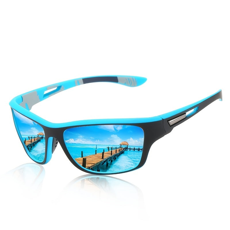 Outdoor Sports Sunglasses for Men – UV400 Polarized Lens Protection