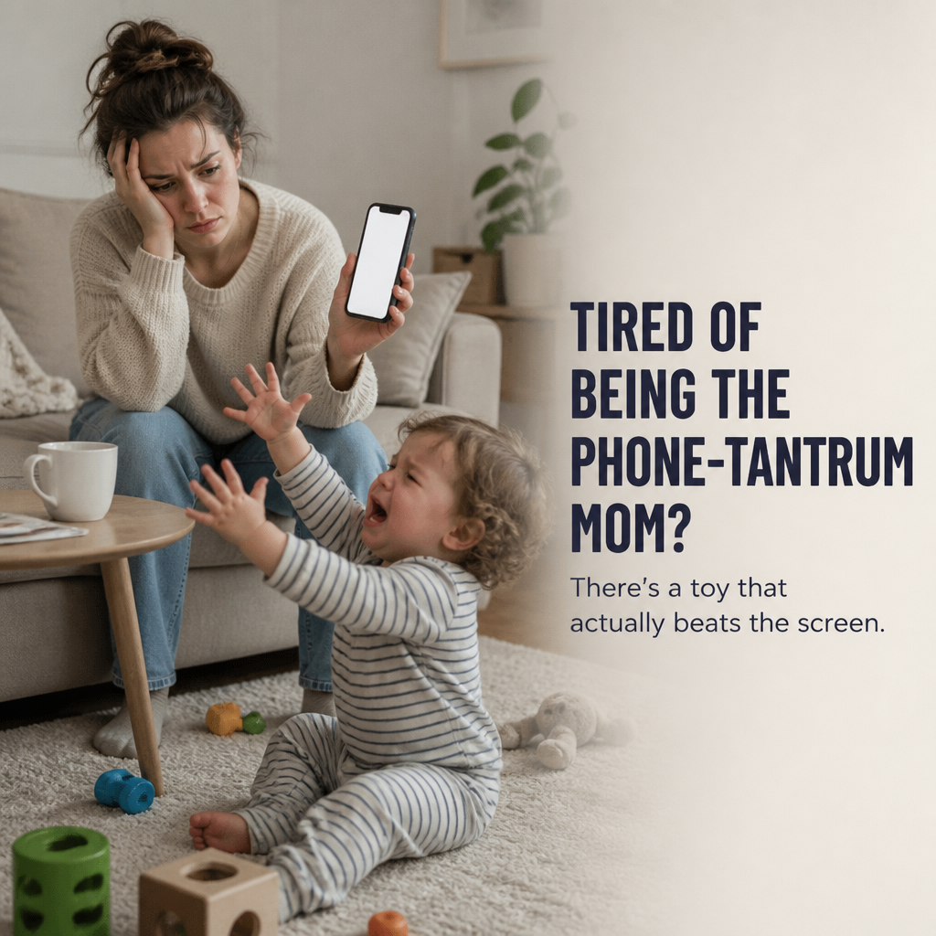 SparkJoy™ — Swap Phone Meltdowns for 30 Minutes of Peaceful Play