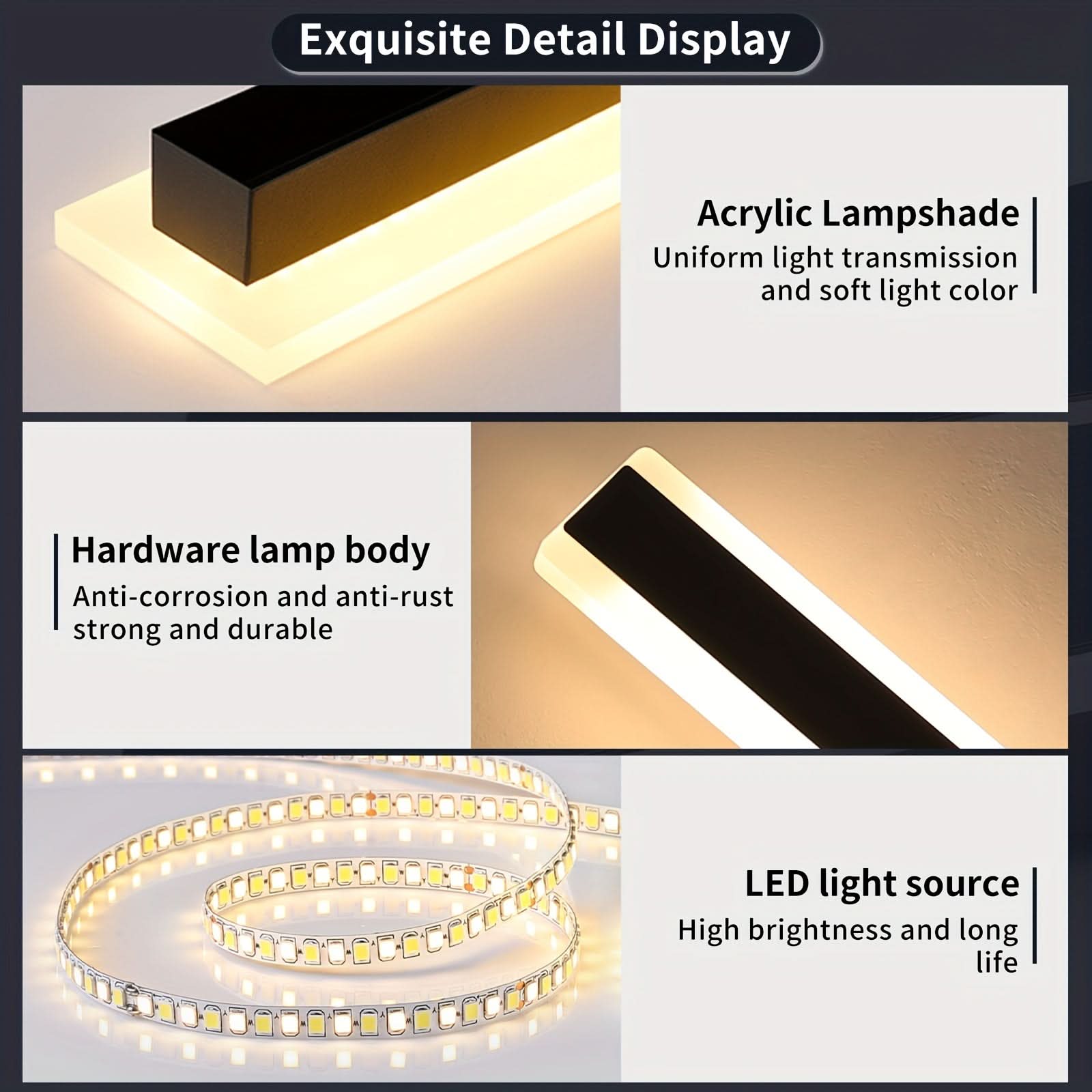 Outdoor Linear Wall Strip Light for Illumination
