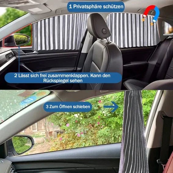 UV Blocking Magnetic Sunshade for Car Side Windows