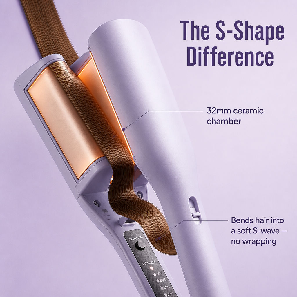 LunaWave™ — Effortless, All-Day Beach Waves That Turn Heads Instantly
