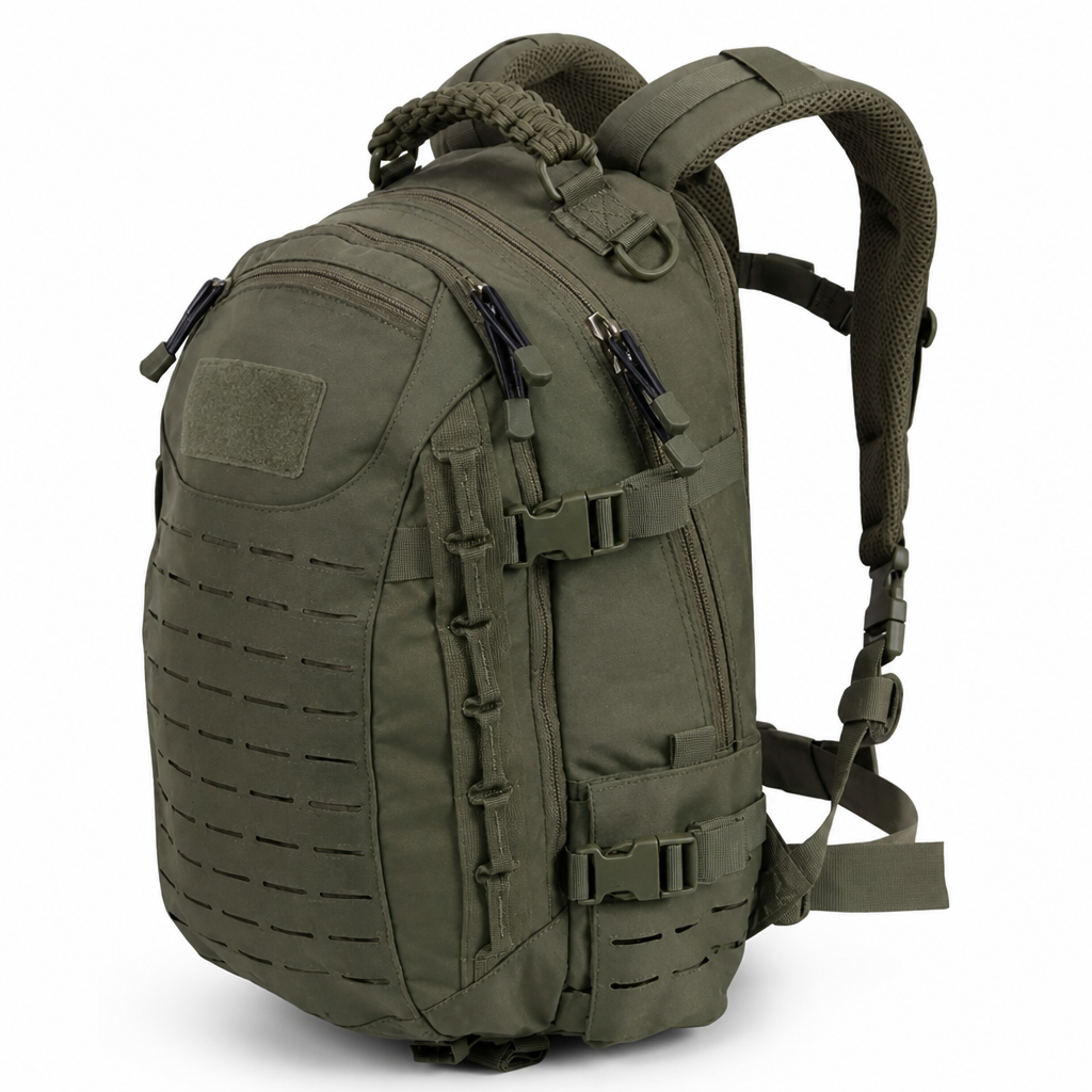 500D Cordura Waterproof Tactical Backpack (30L, Laptop Sleeve)