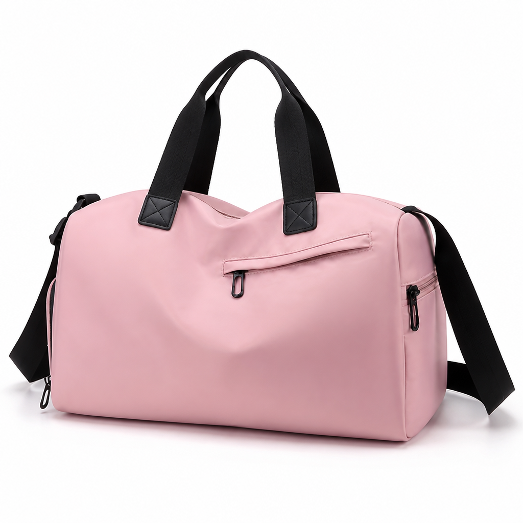 Waterproof Oxford Sports Bag (Shoe Compartment & Bottom Pocket)