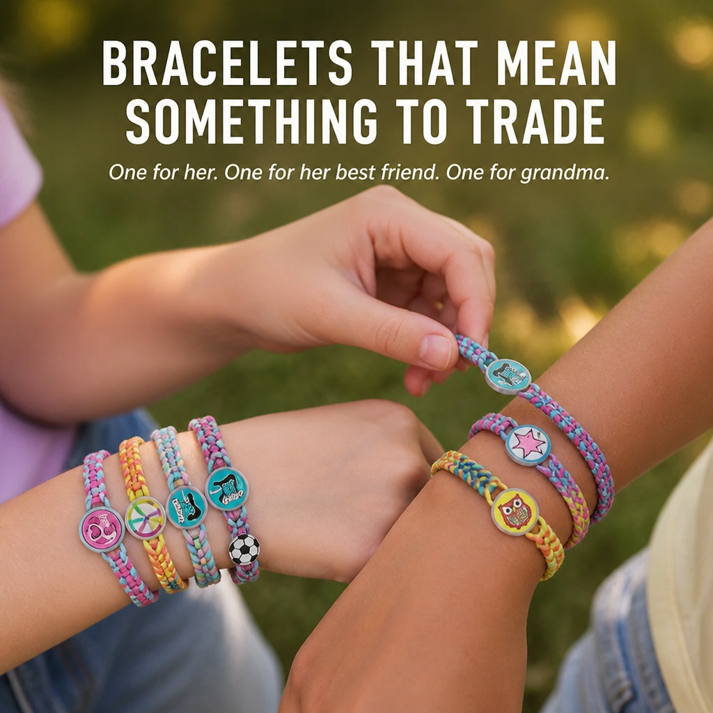 VivaBraids™ — Create Knot-Free Friendship Bracelets She Will Truly Complete