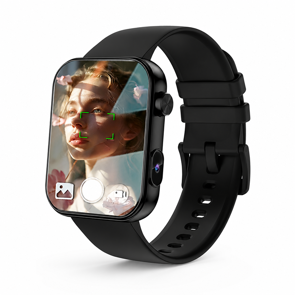 Built-In Camera & Wireless Calling Smartwatch