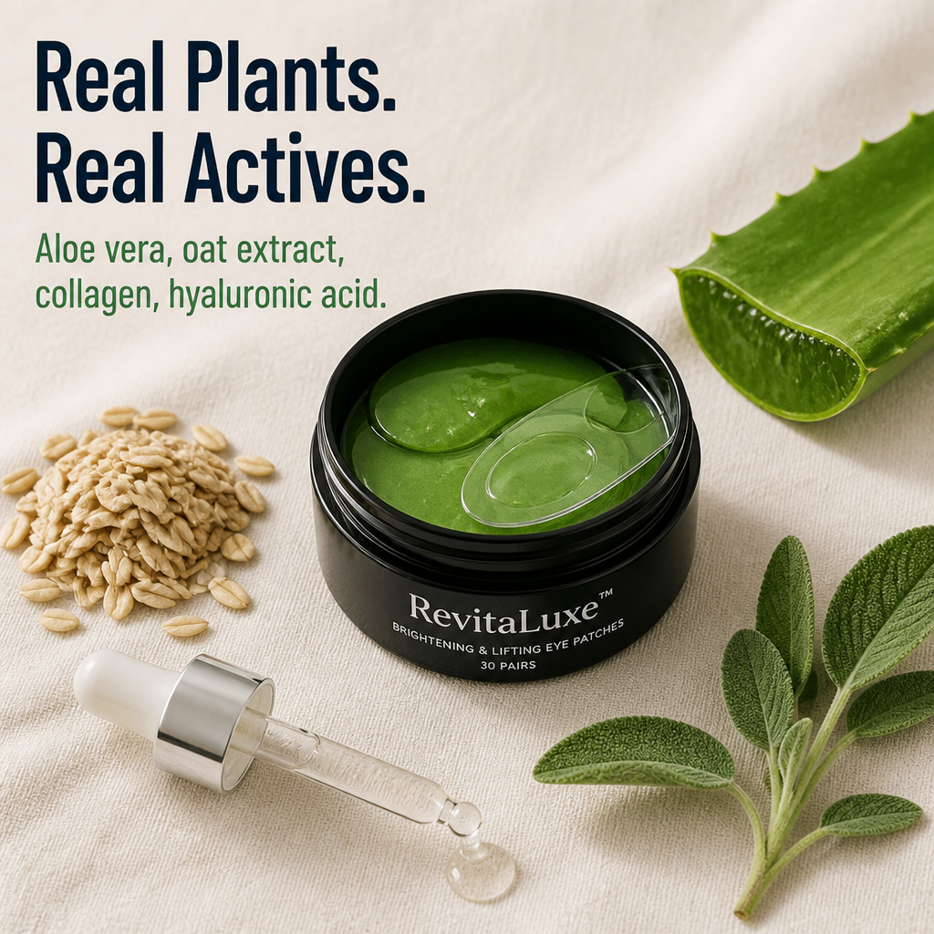 RevitaLuxe™ — Vanish Dark Circles in 20 Minutes, No Other Eye Cream Needed