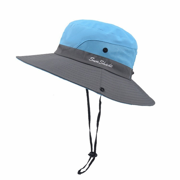 Breathable Sun Hat with UV Shielding and Ventilated Design