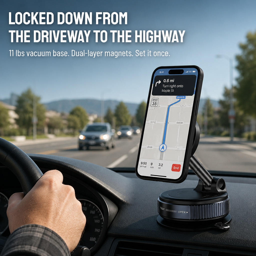VeloGrip™ — Secure Your Phone Through Every Jolt, Brake & Backroad
