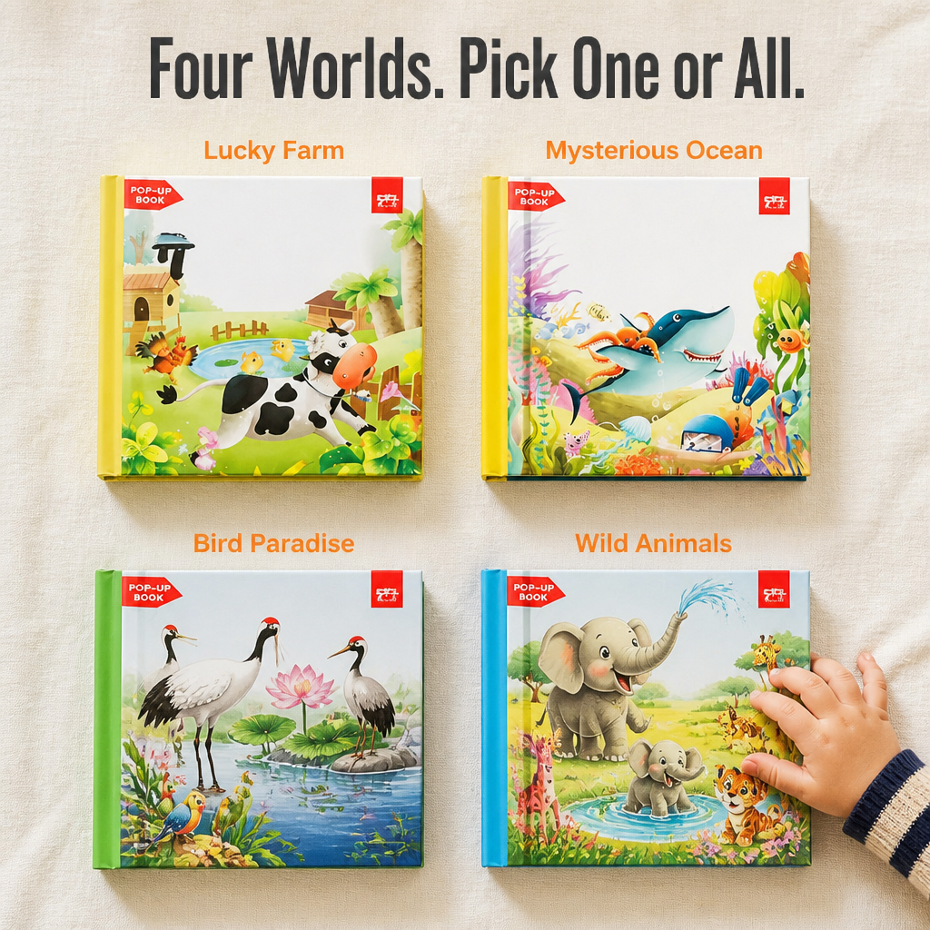 WildPop™ — Swap Tablet Time for 3D Animal Stories Kids Can’t Resist