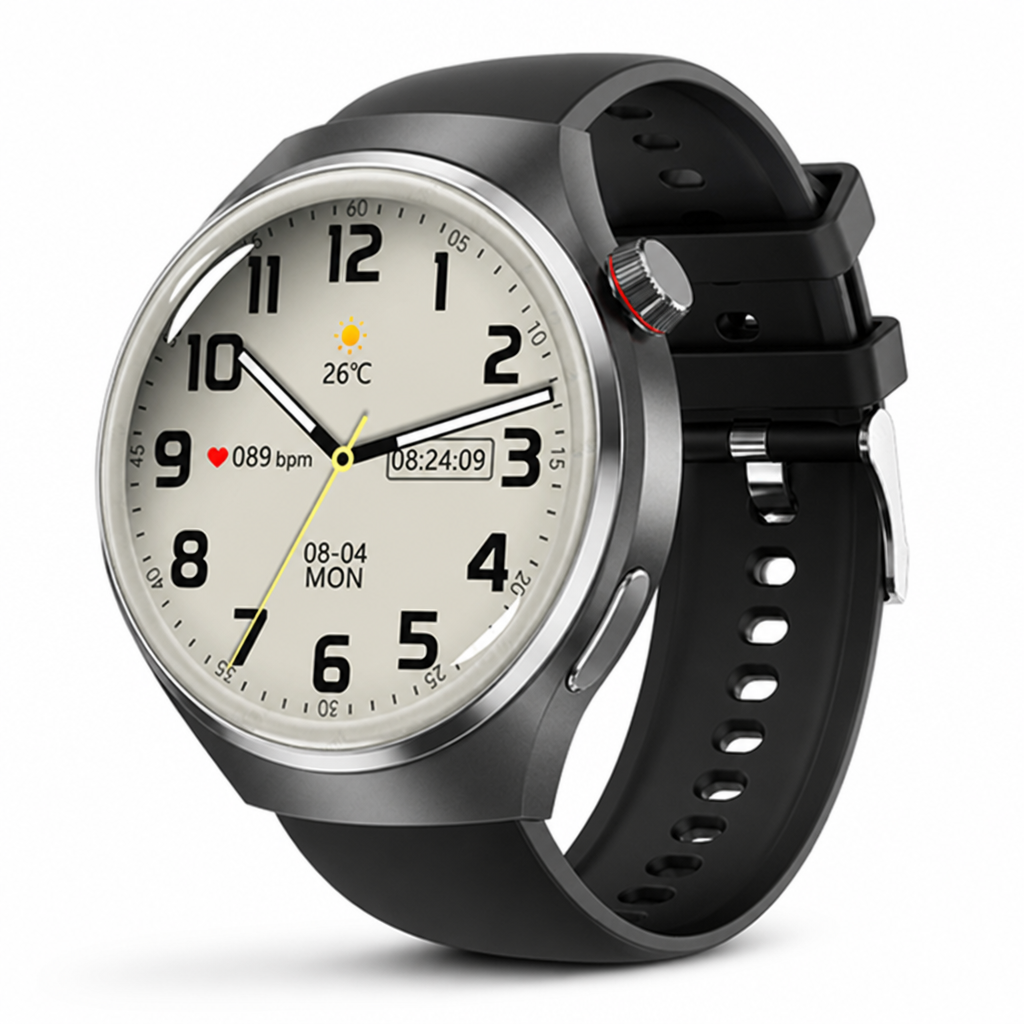 AMOLED HD EKG Smartwatch (GPS & Bluetooth Calling)