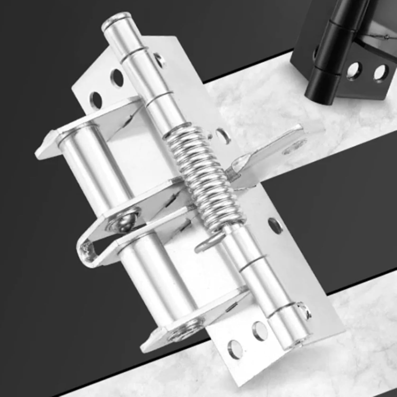 Gently Closing Spring-Loaded Soft-Close Door Hinge